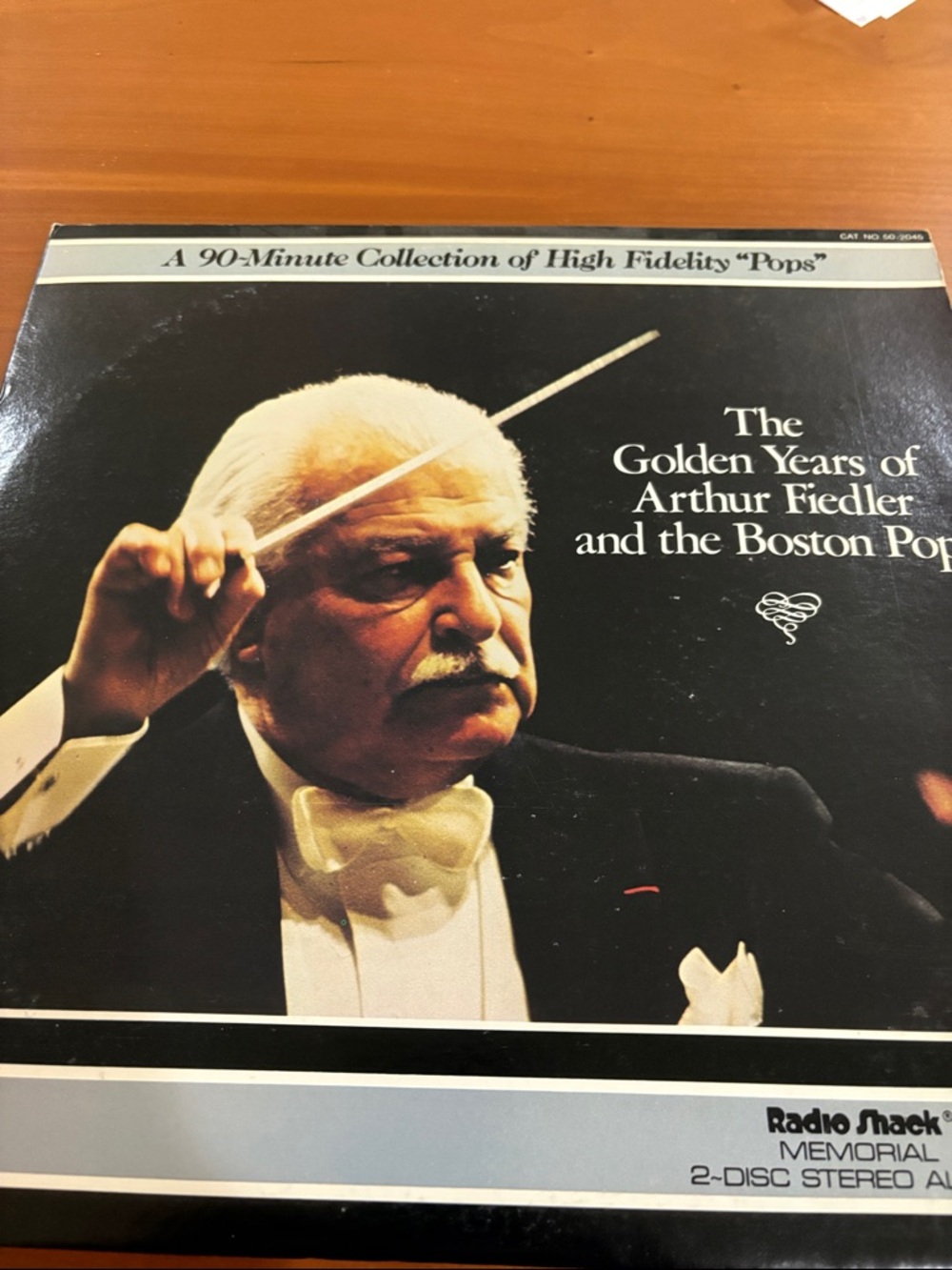 Arthur Fiedler’s and Boston Pops set of 2 LP records.